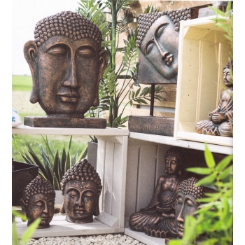 Budda smukła - Figurka głowa