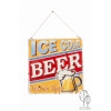 Tabliczka metalowa Ice Cold Beer