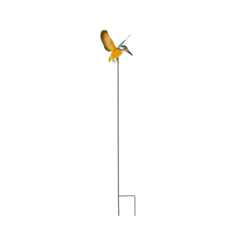 Ptak na tyczce - zimorodek